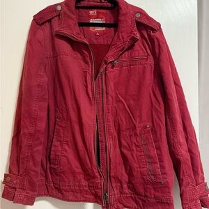 Levi's Red Denim Jacket